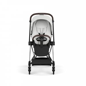 Poussette compacte mios 4 off white châssis chrome Cybex