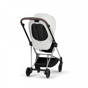 Poussette compacte mios 4 off white châssis chrome Cybex