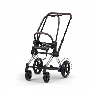 Châssis poussette électrique e-priam 3 chrome Cybex