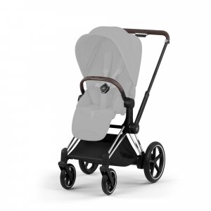 Châssis poussette électrique e-priam 3 chrome Cybex