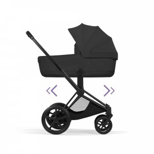 Châssis poussette électrique e-priam 3 matt black Cybex
