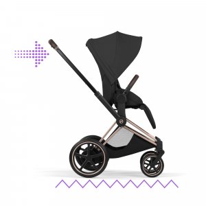 Châssis poussette électrique e-priam 3 rosegold Cybex