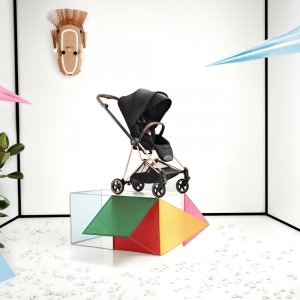 Châssis poussette mios 4 chrome Cybex
