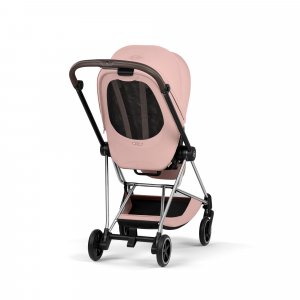 Poussette compacte mios 4 peach pink châssis chrome Cybex