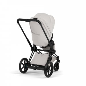 Poussette électrique e-priam 3 city grey châssis matt black Cybex