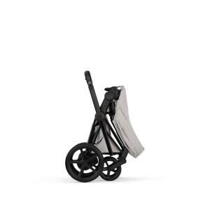 Poussette électrique e-priam 3 city grey châssis matt black Cybex