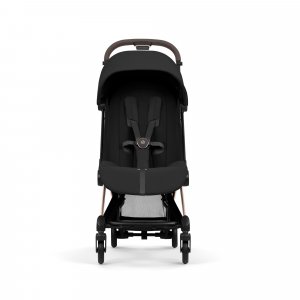 Poussette compacte voyage coya 2 style châssis rosegold sepia black Cybex