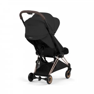 Poussette compacte voyage coya 2 style châssis rosegold sepia black Cybex