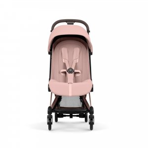 Poussette compacte voyage coya 2 style châssis rosegold peach pink Cybex