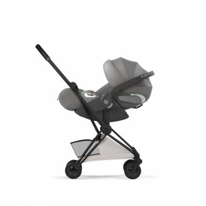 Poussette compacte voyage coya 2 style châssis matt black city grey Cybex