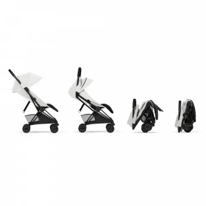 Poussette compacte voyage coya 2 style châssis matt black off white Cybex