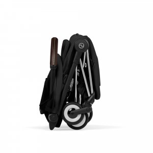 Poussette compacte voyage coya 2 style châssis chrome sepia black Cybex