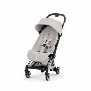 Poussette compacte voyage coya 2 style châssis chrome city grey Cybex