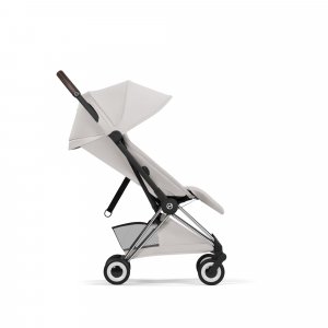 Poussette compacte voyage coya 2 style châssis chrome city grey Cybex