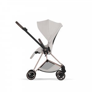 Poussette compacte mios 4 city grey châssis rosegold Cybex