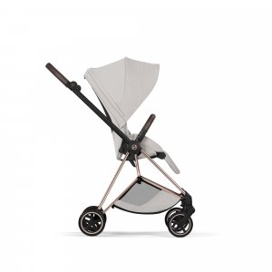 Poussette compacte mios 4 city grey châssis rosegold Cybex