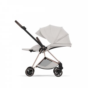 Poussette compacte mios 4 city grey châssis rosegold Cybex