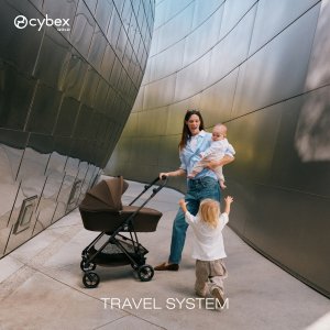 Poussette ultra légère melio carbon 6 dune grey Cybex