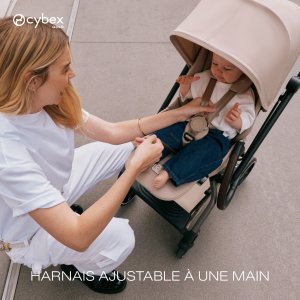 Poussette compacte pivotante eezy s twist+ 2 dune grey Cybex