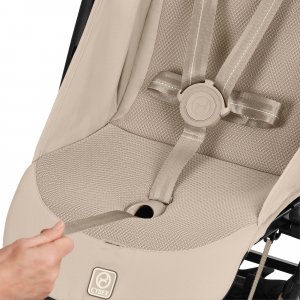 Poussette compacte voyage orfeo 3 almond beige Cybex