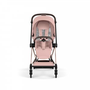 Poussette compacte mios 4 peach pink châssis rosegold Cybex