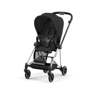 Poussette mios 3 sepia black châssis chrome black Cybex