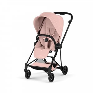 Poussette compacte mios 4 peach pink châssis matt black Cybex