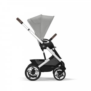 Poussette talos s lux 2 stone grey châssis silver Cybex
