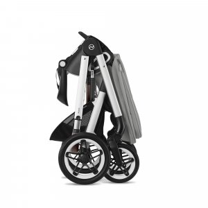 Poussette talos s lux 2 stone grey châssis silver Cybex