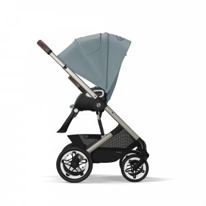 Poussette talos s lux 2 stormy blue châssis taupe Cybex