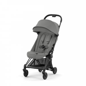 Poussette compacte coya mirage grey châssis matt black Cybex