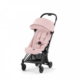 Poussette compacte coya peach pink châssis matt black Cybex