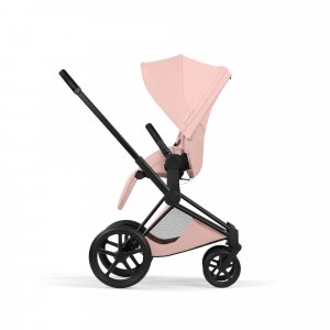 Poussette priam 5 peach pink châssis matt black Cybex
