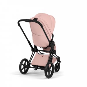 Poussette priam 5 peach pink châssis matt black Cybex