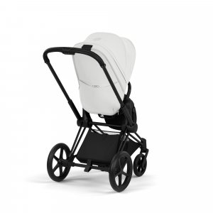 Poussette priam 5 off white châssis matt black Cybex