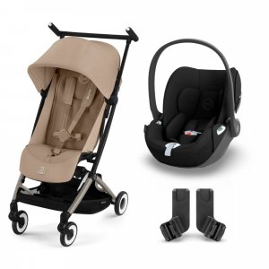 Poussette duo libelle 4 almond beige + cloud t i-size Cybex