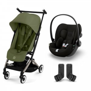 Poussette duo libelle 4 moss green + cloud g i-size Cybex