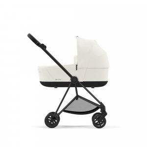 Poussette duo mios 3 off white châssis matt black + nacelle luxe Cybex
