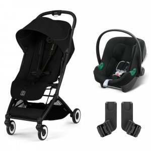 Poussette duo orfeo 2 magic black + aton b2 i-size Cybex