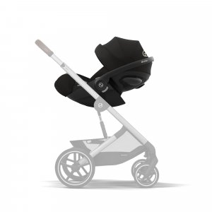 Poussette duo beezy 4 compacte magic black avec siège auto cloud g i-size tissu plus Cybex