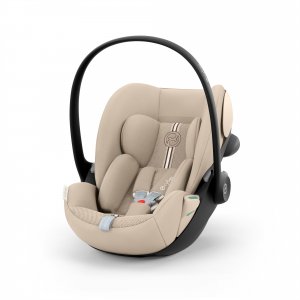 Poussette duo eezy s twist+ 2 pivotante almond beige avec siège auto cloud g3 i-size tissu plus Cybex