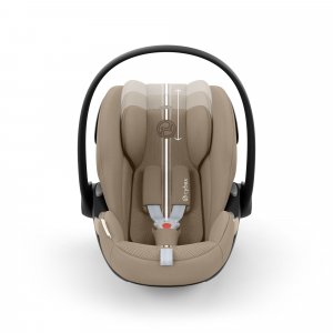 Poussette duo orfeo 3 compacte almond beige avec siège auto cloud g i-size plus Cybex