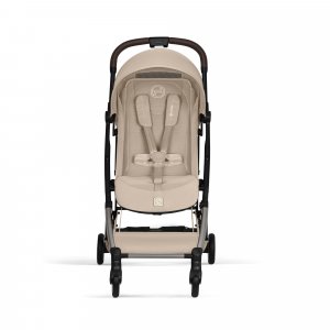 Poussette duo orfeo 3 compacte almond beige avec siège auto cloud t i-size plus Cybex