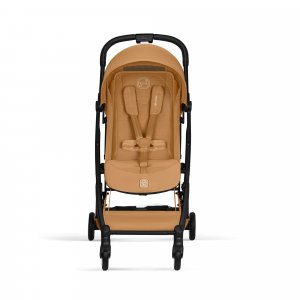 Poussette duo orfeo 3 compacte cinnamon yellow avec siège auto cloud t i-size Cybex