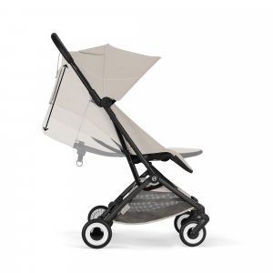 Poussette duo orfeo 3 compacte dune grey avec siège auto aton b2 i-size Cybex