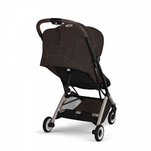Poussette duo orfeo 3 compacte chocolate brown avec siège auto aton b2 i-size Cybex