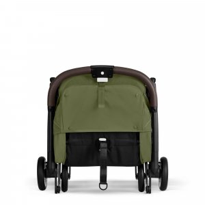 Poussette duo orfeo 3 compacte moss green avec siège auto aton b2 i-size Cybex