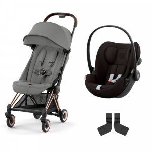 Poussette duo coya rosegold + cloud g Cybex