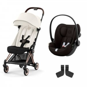Poussette duo coya rosegold + cloud g Cybex