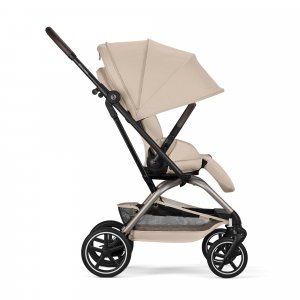 Poussette duo eezy s twist+ 2 pivotante almond beige avec siège auto cloud g i-size Cybex